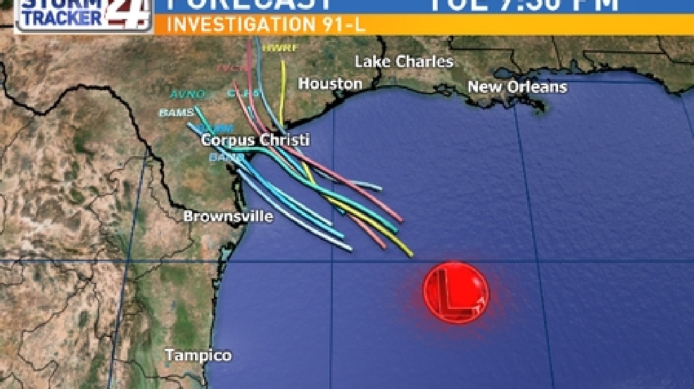 National Hurricane Center issues new outlook for Gulf of Mexico storm