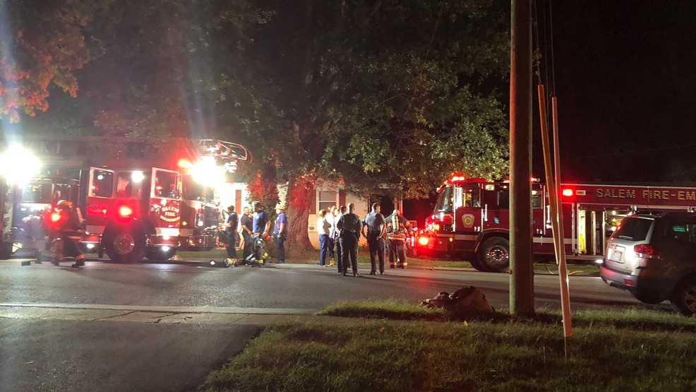 One injured after house catches fire in Salem WSET