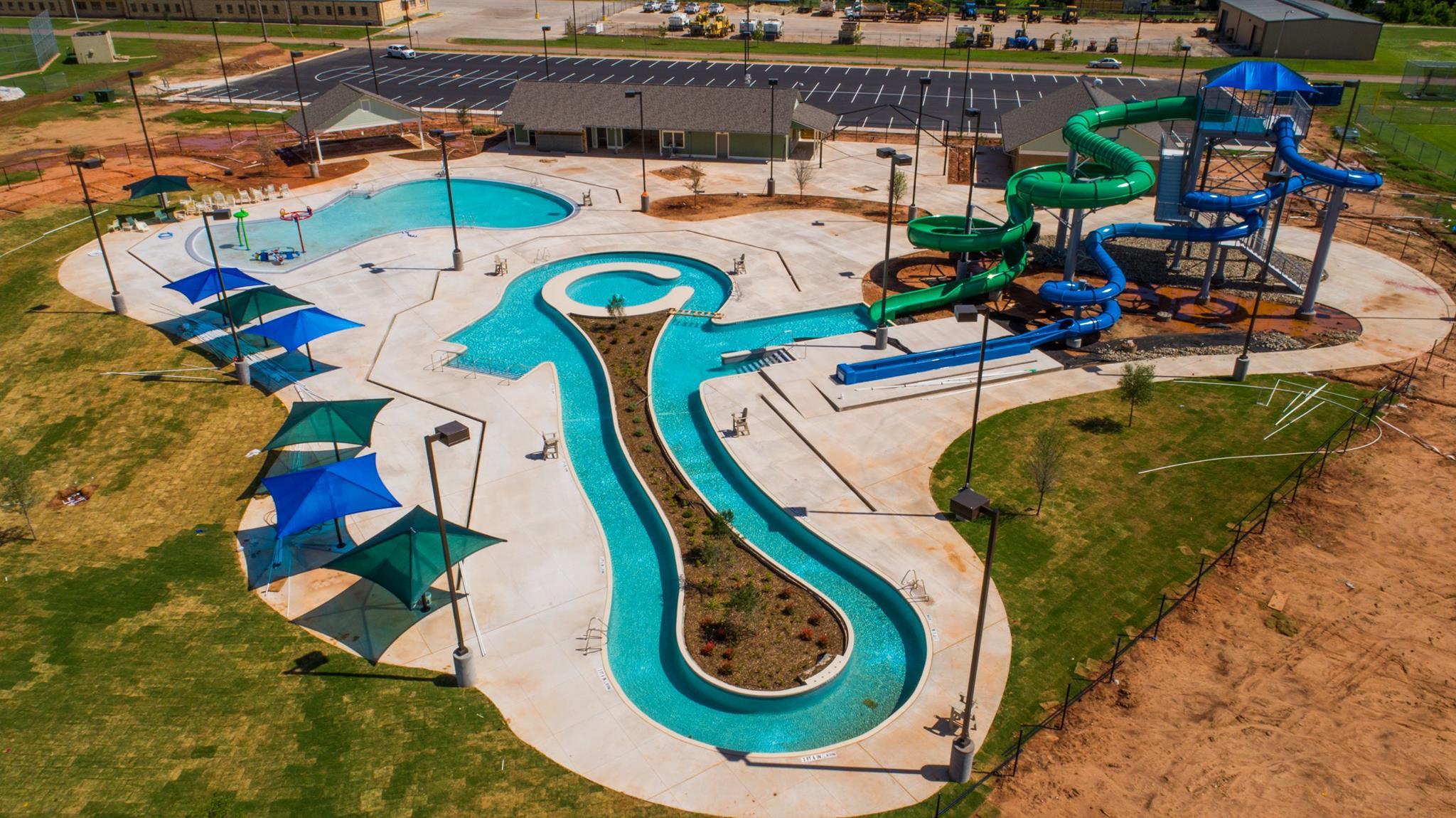 Aerial Photos: Rose Park aquatic... | KTXS