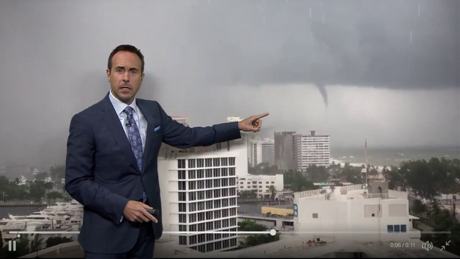 Video: Tornado spotted in Ft. Lauderdale