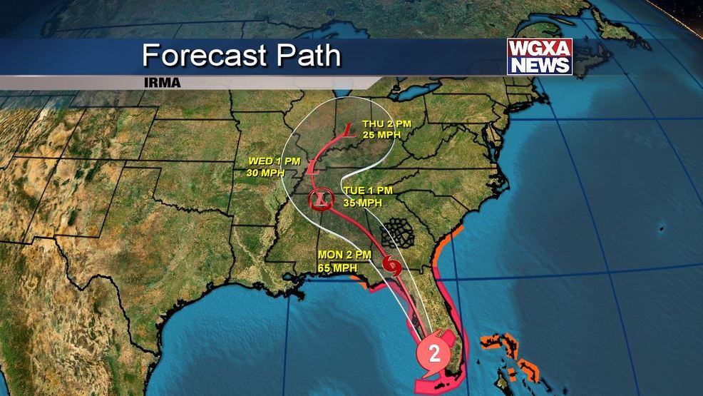 Tropical Storm Warnings issued across Middle WGXA