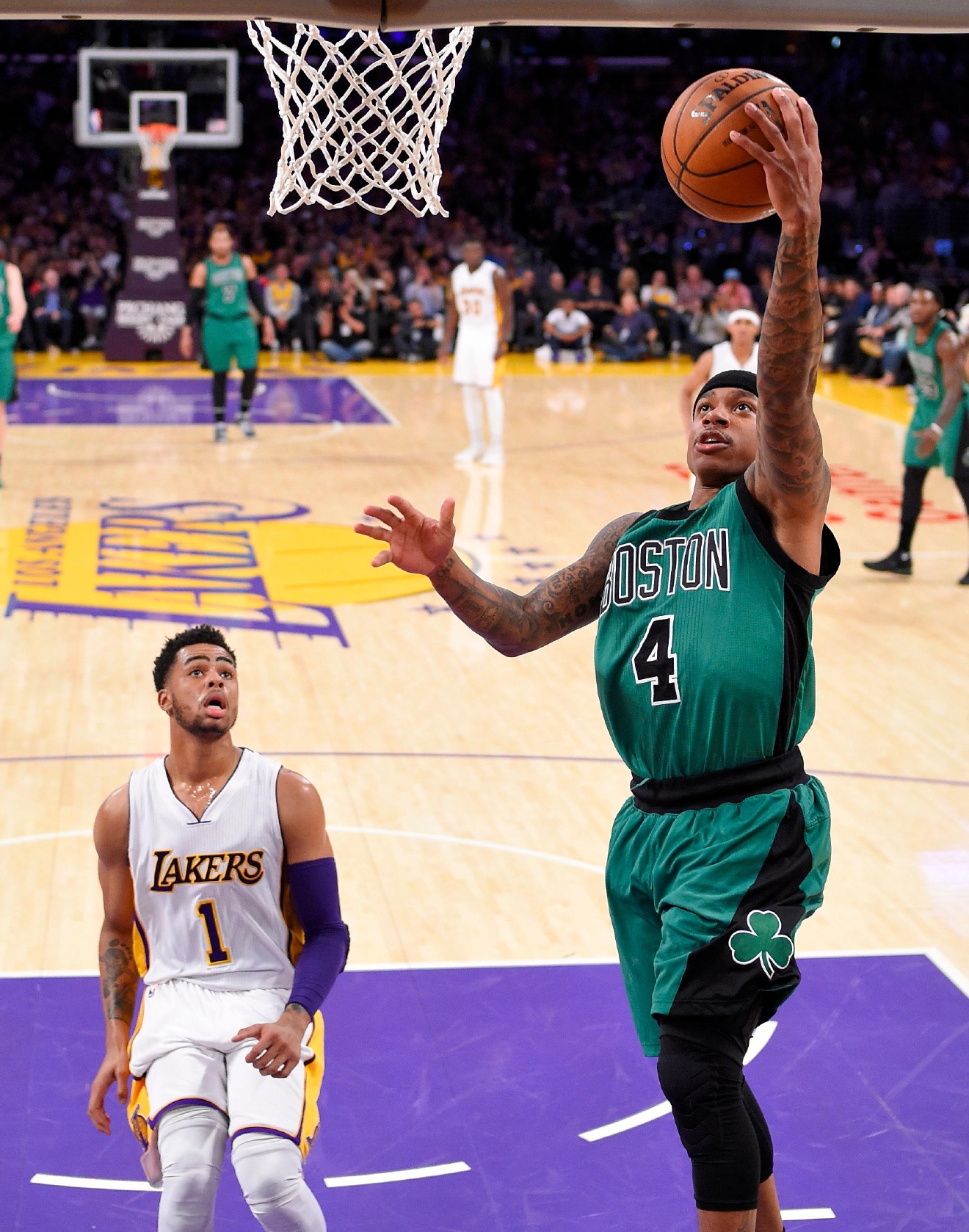 Boston Celtics survive Kobe Bryant's 34, beat Lakers 107-100 | WJAR
