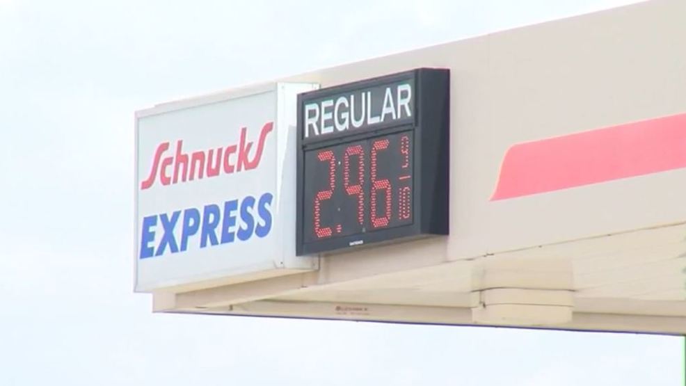 Gas prices increasing in Champaign county WRSP