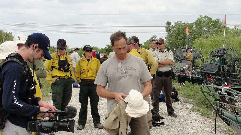 Mike Rowe TV show (wikicommons) A_Little_Downtime_(5036416520).jpg Mike Rowe TV show (wikicommons) A_Little_Downtime_(5036416520).jpg