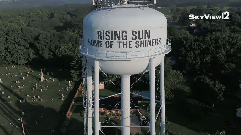 Drone video Rising Sun, Indiana WKRC