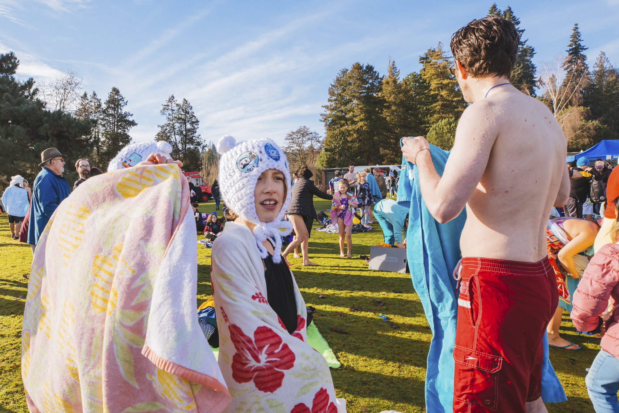 Photos Thousands Take Seattle S Annual Polar Bear Plunge Seattle Refined