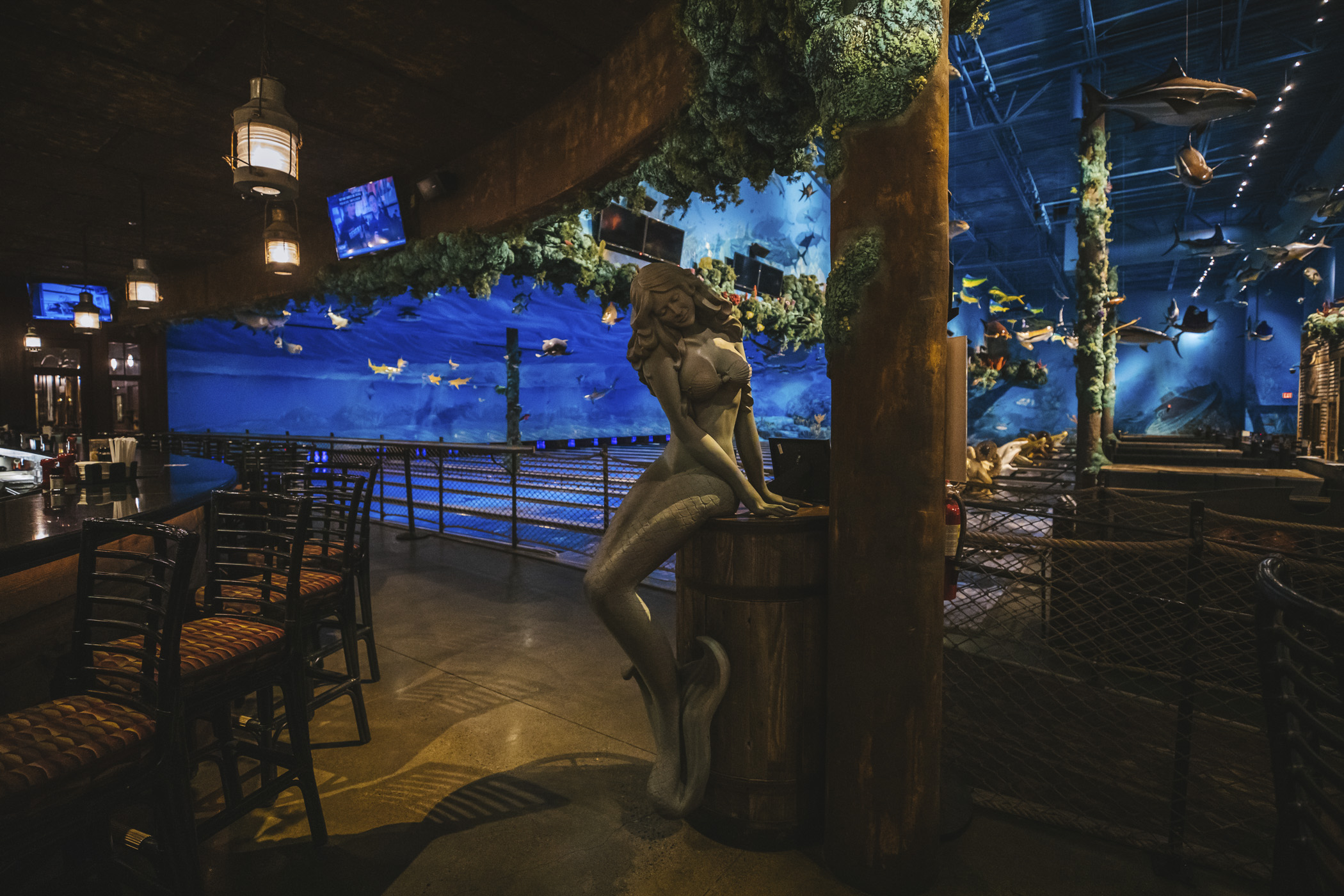 Photos Oceanthemed restaurant & bowling alley is an absolute