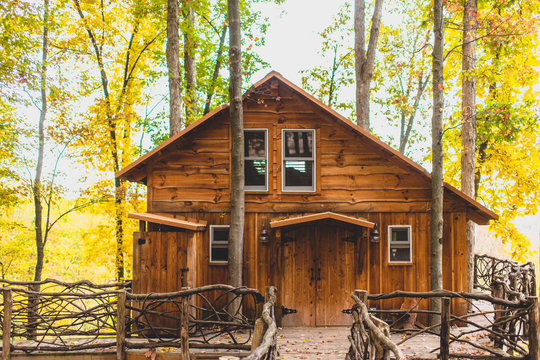 There's A Village Of Awesome Treehouses Only Three Hours From Cincy