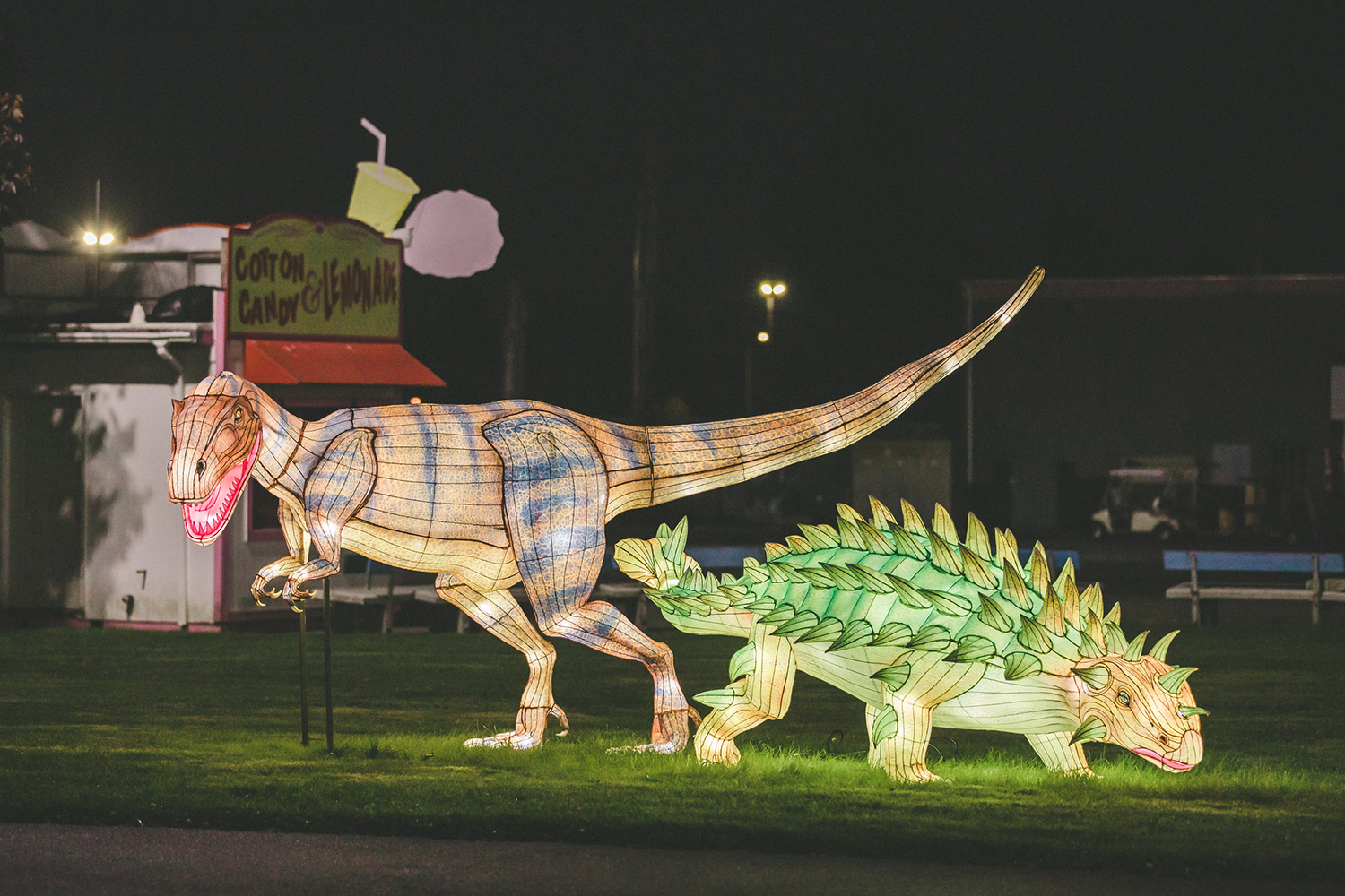 Photos Dinosaur DriveThru takes over WA State Fairgrounds Seattle