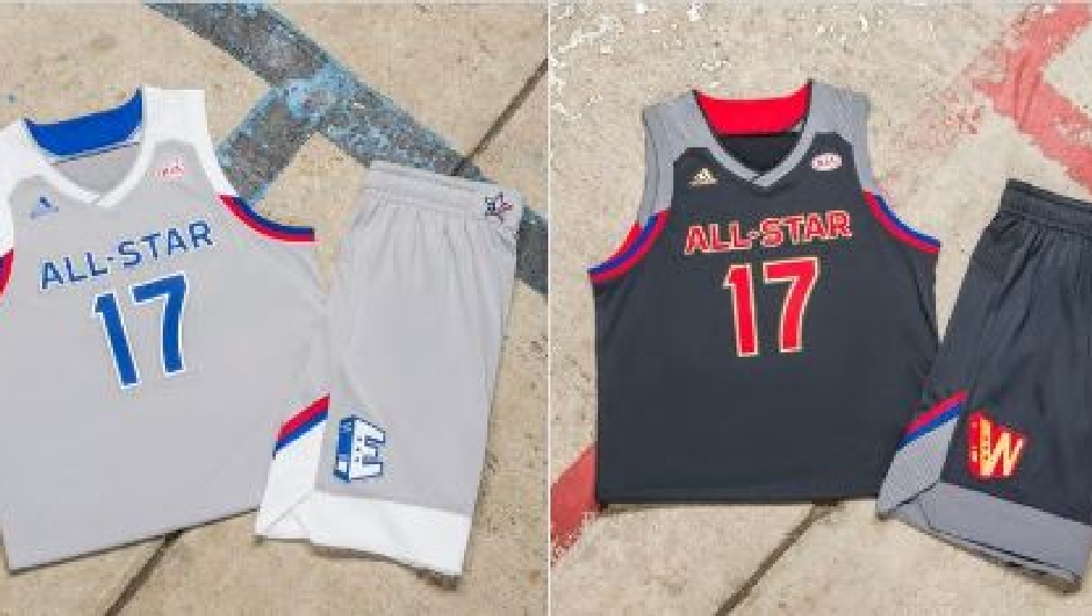 2017 NBA All-Star Game jerseys are 