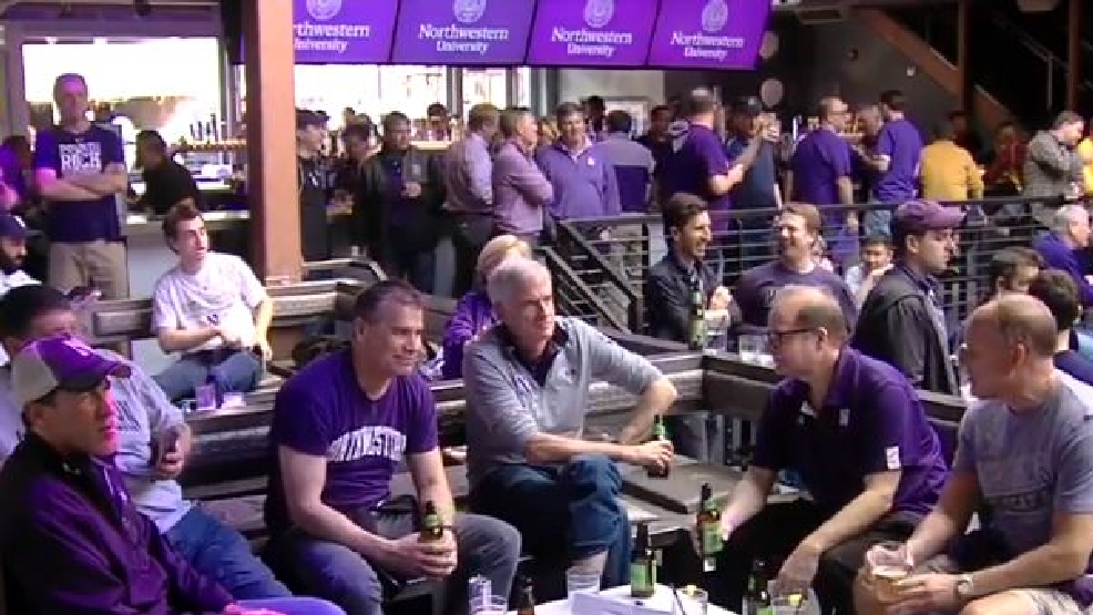 Northwestern fans swarm SLC for team's first dance in March Madness KUTV