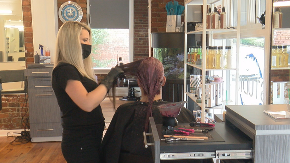 Hair salons booked up for weeks after finally reopening WACH