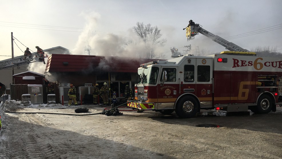 Crews battle gas station fire in Reynoldsville WJAC