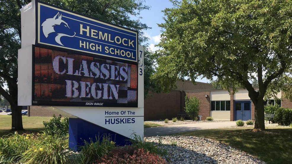 First day back with social distancing and online classes goes smoothly for Hemlock schools