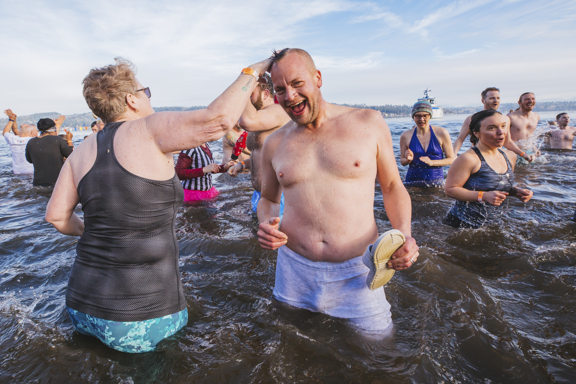Photos Thousands take Seattle's annual Polar Bear Plunge Seattle Refined