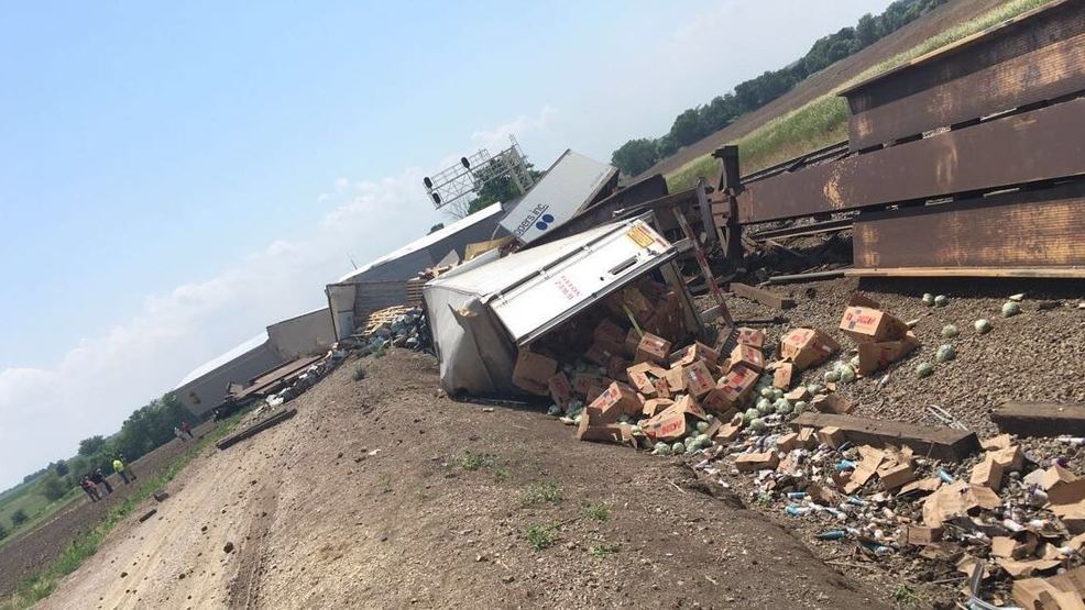 Train derailment in Clark County, Missouri KHQA