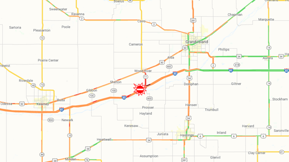 UPDATE Interstate 80 westbound back open after accident KHGI