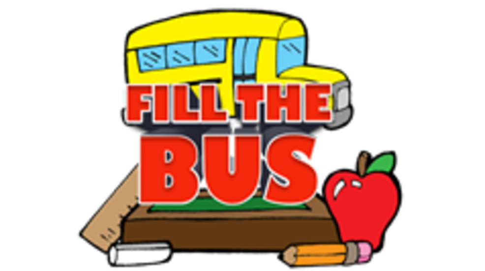Fill the bus school supply drive is at Sam's Club in Reno KRNV