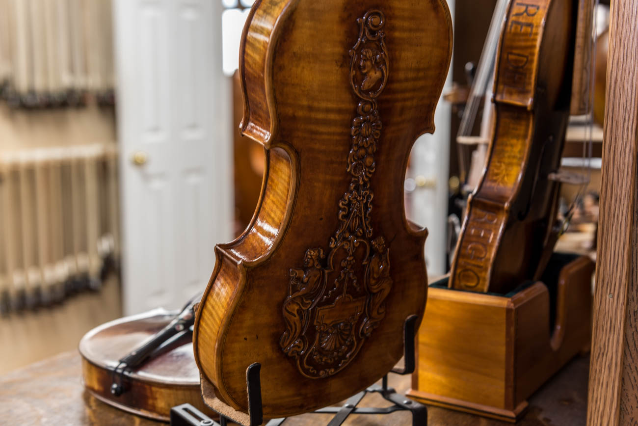 Housed In A Building That Dates Back To 1805, The Baroque Violin Shop