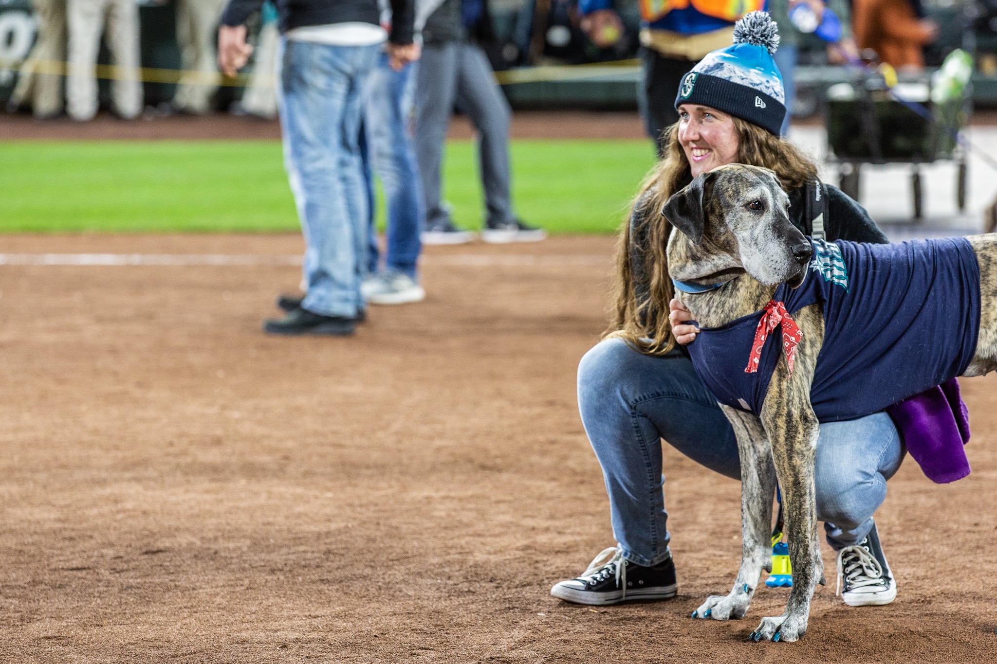 Photos Dogs steal the spotlight at Mariners' first Bark at the Park of