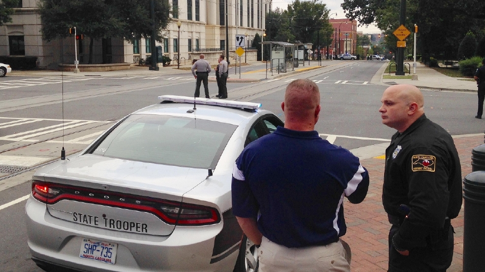 Suspicious package removed from Charlotte police HQ WJLA