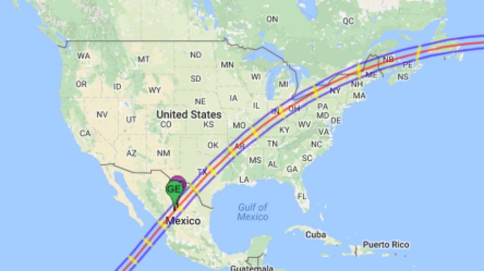 Total Eclipse 2024 Path Of Totality Dixie Frannie