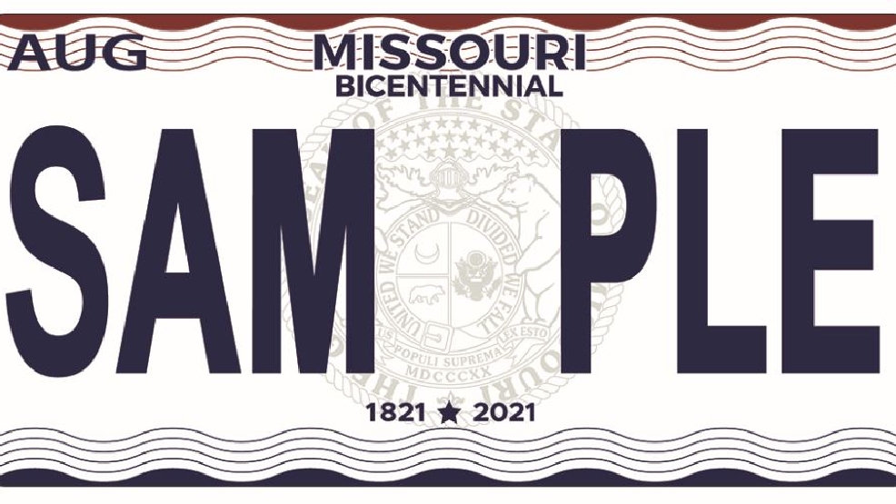 Missouri unveils new bicentennial license plate KRCG