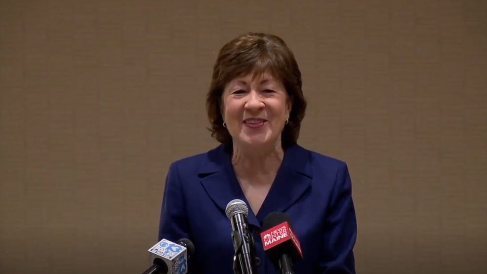 Sen. Collins Makes First Public Appearance In Maine Since Voting To ...