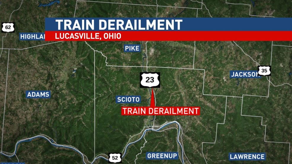 Train derails in Lucasville, Ohio WCHS