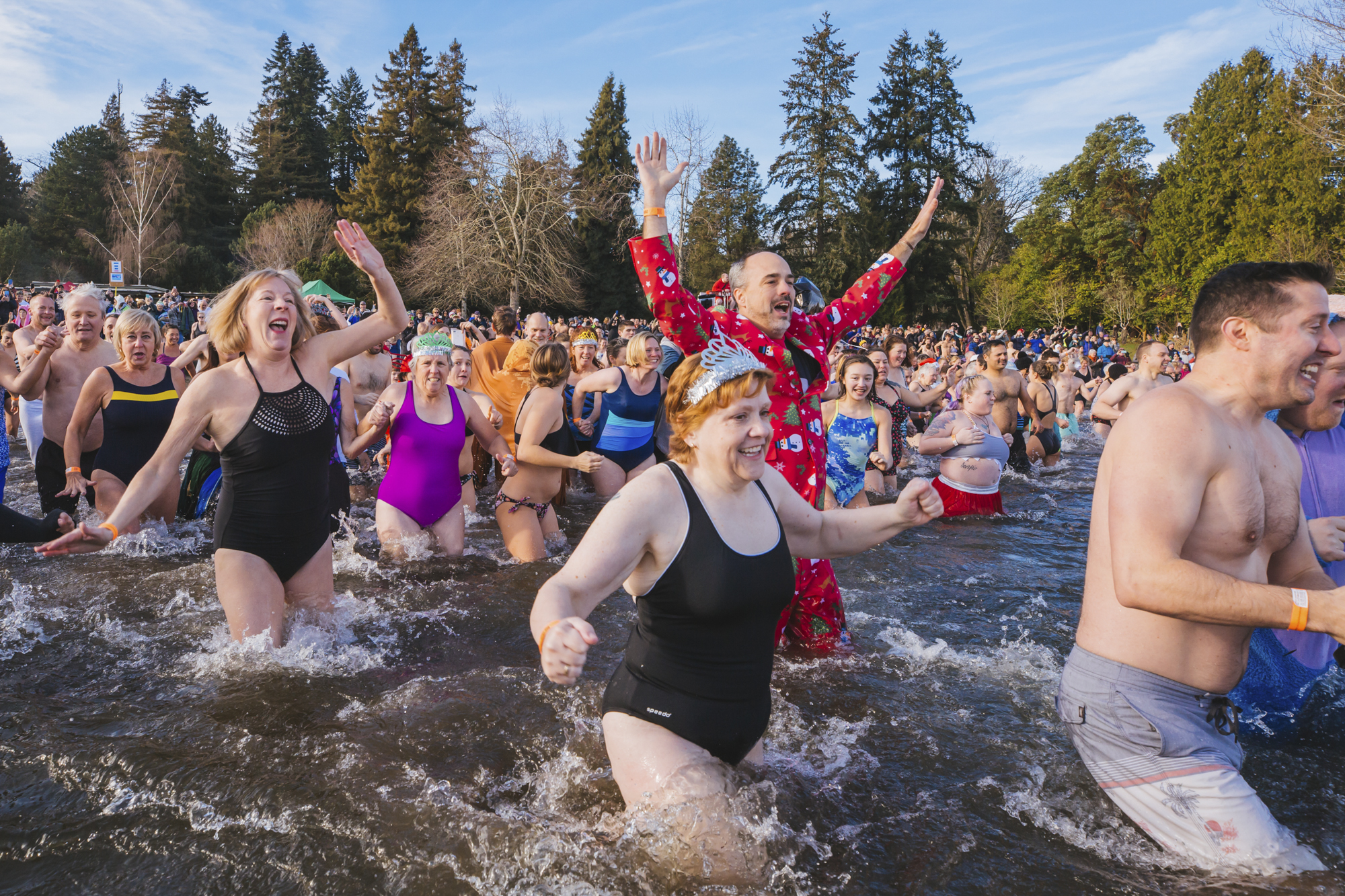 Photos Thousands take Seattle's annual Polar Bear Plunge Seattle Refined