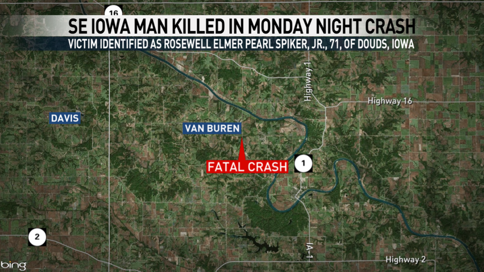 Southeast Iowa man killed in crash, two others injured KTVO