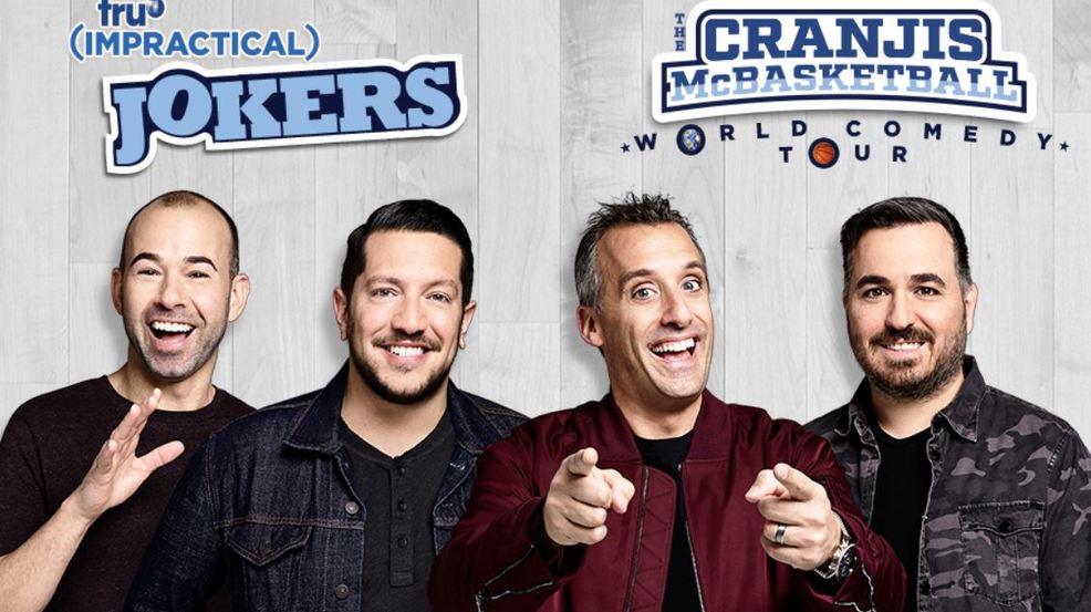 Impractical Jokers coming to Blue Cross Arena in November WHAM