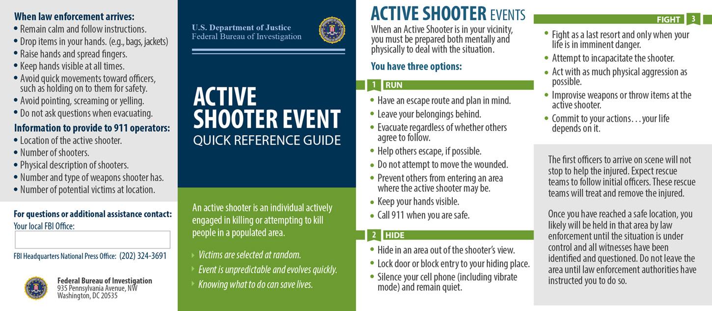 How To Survive An Active Shooter Situation