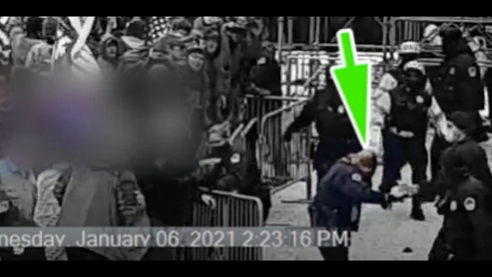 Videos show bear spray attack on Capitol officers during Jan. 6 riot WBMA