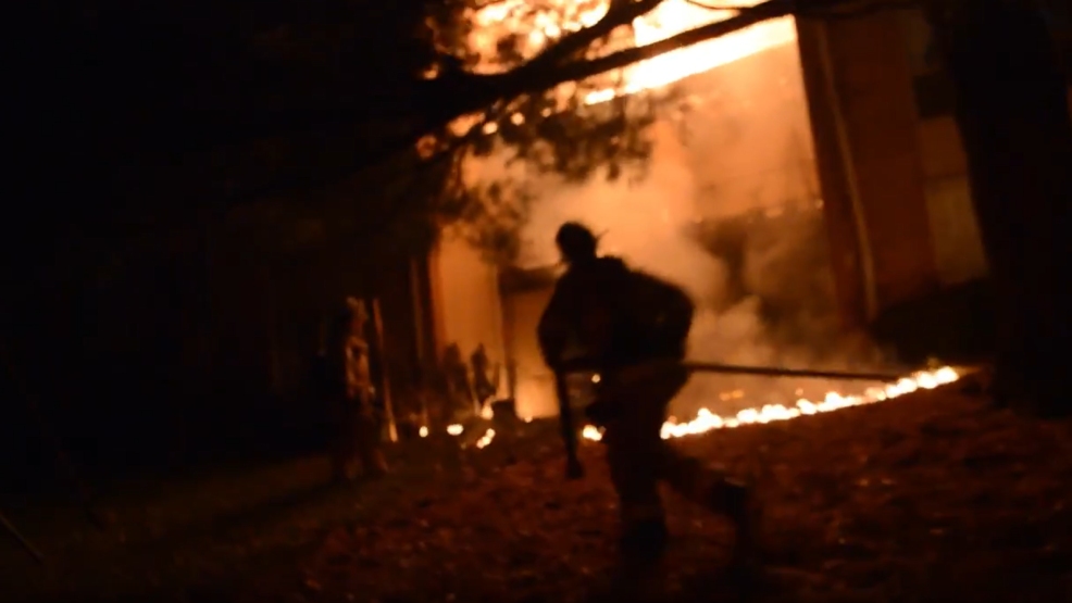 Three rescued, 35 displaced after Falls Church condo fire WJLA