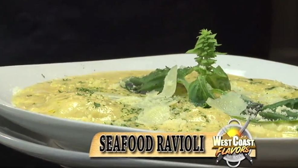 Paisans Bistro: Seafood Ravioli 
