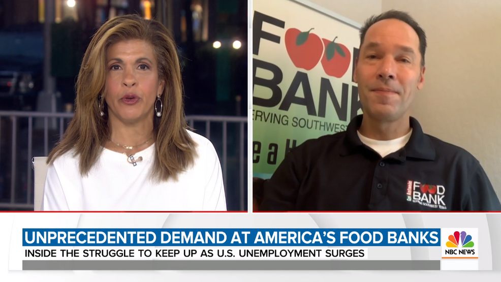 San Antonio Food Bank CEO talks food struggle with Today Show