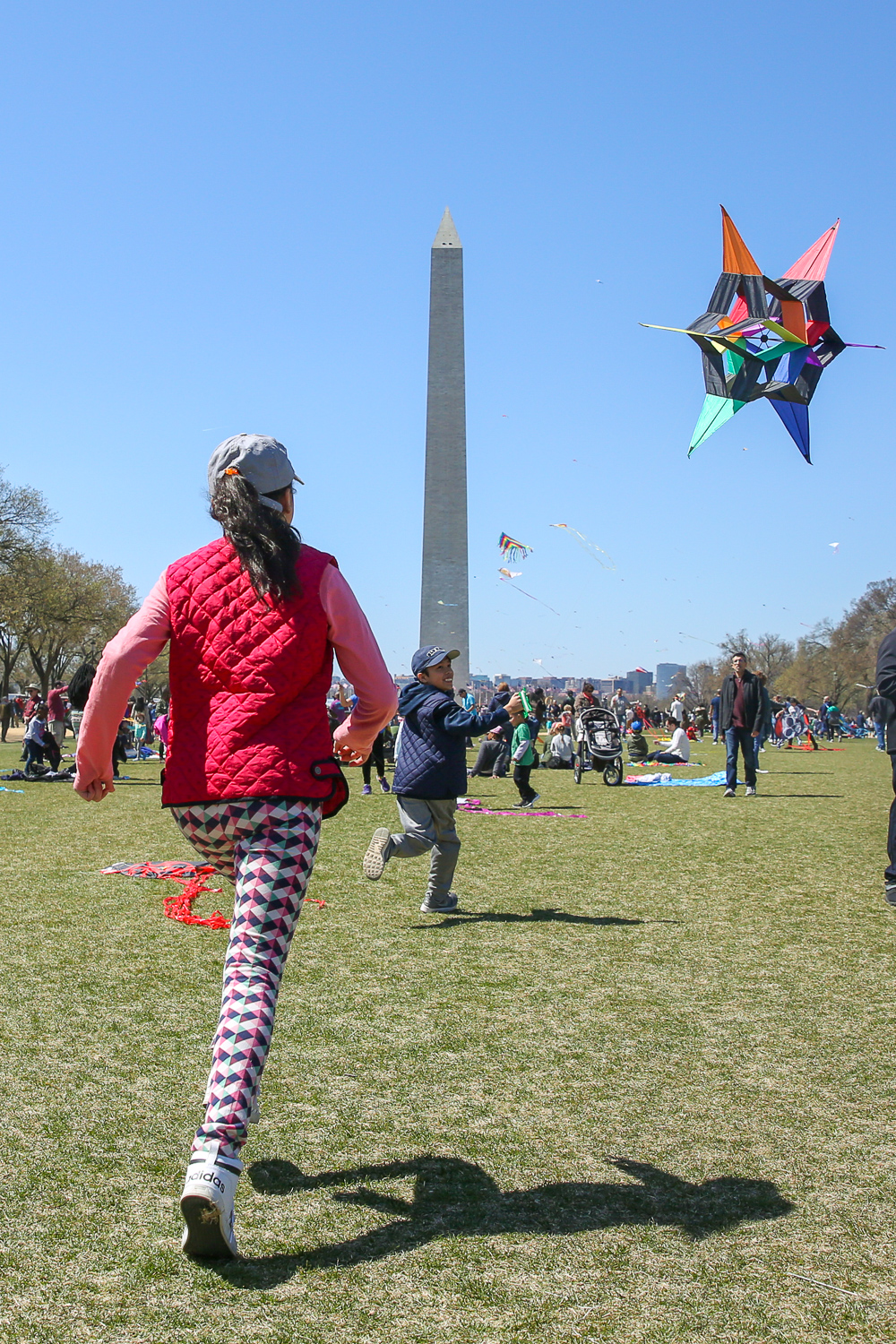 The National Mall is completely filled with kites today DC Refined