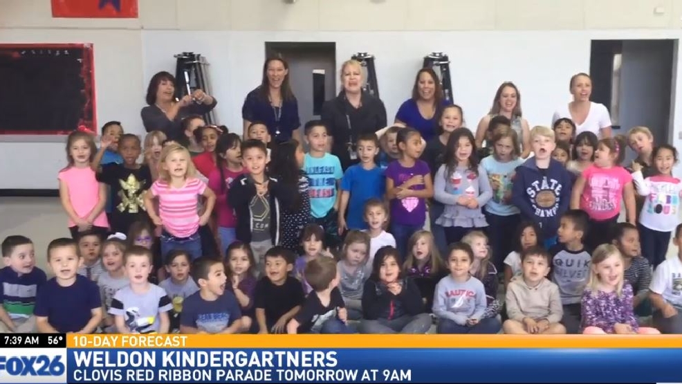 10Day Forecast, 10/25/16 Weldon Elementary School KMPH