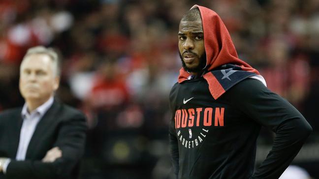 Paul scores 41 as Rockets eliminate Jazz 112-102