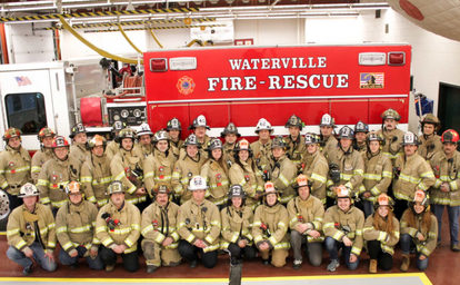 Waterville Fire Chief Condemns Apparent White Power Hand Gesture In Official Photo Wgme