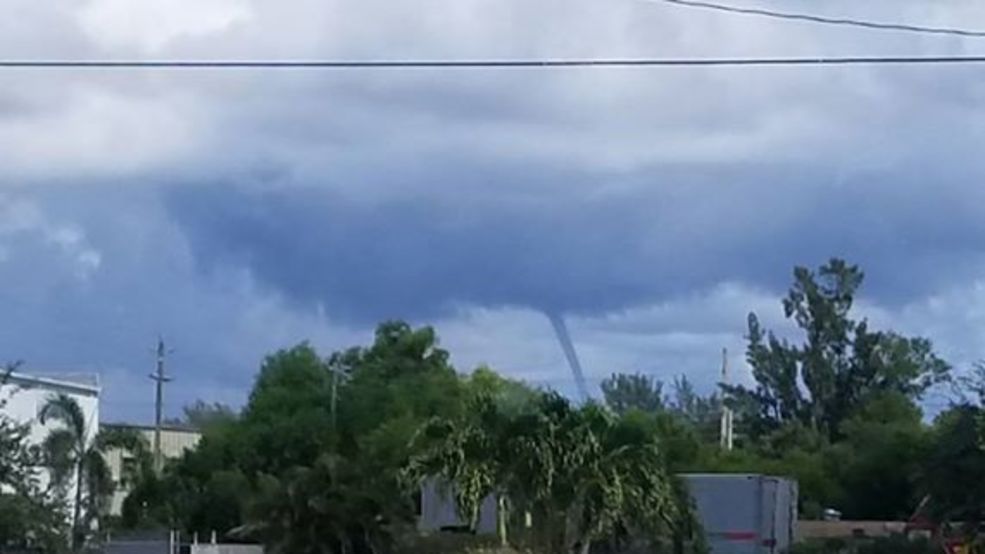 West Palm Beach Hurricane Center News Weather Sports Breaking Waterspout Spotted Off Of Palm Beach