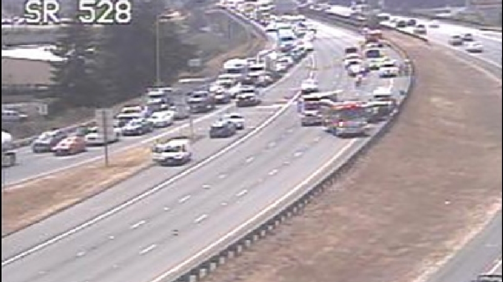 Northbound I 5 Reopens After Multi vehicle Crash At Marysville KOMO