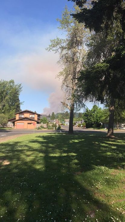 Roads Closed Due To Wildfire East Of Cottage Grove Kmtr