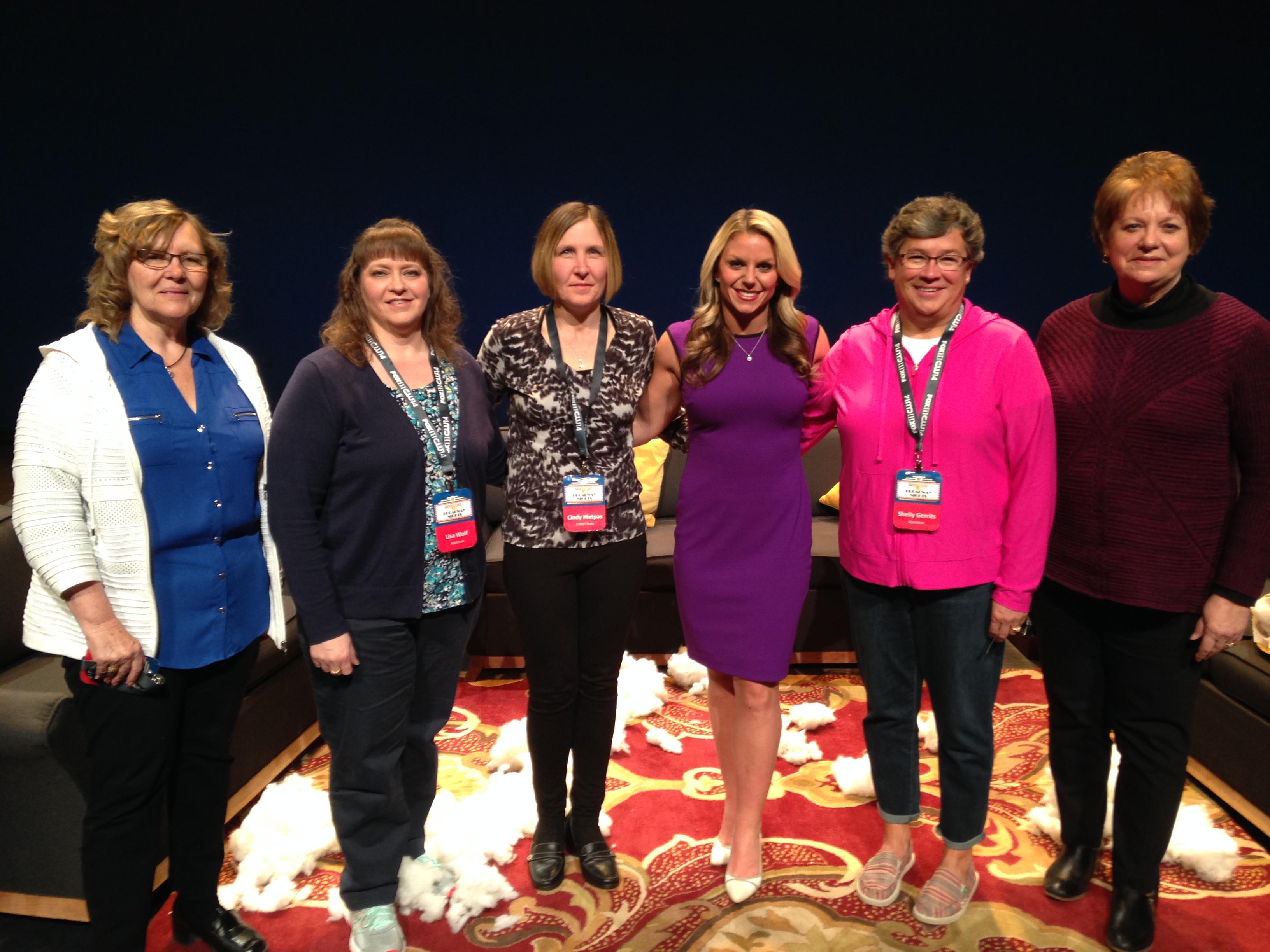 nights contest finalists (l-r) kathy vander kinter, lisa wolf